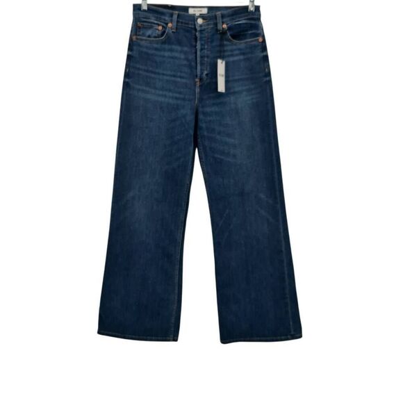RE/DONE 70s Ultra High Rise Wide Leg Jeans Size 29 - Picture 2 of 11